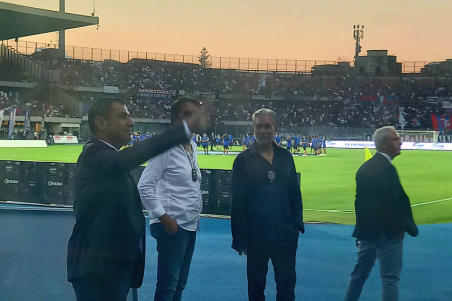 Pelligra in Catania-Crotone (0-1, 1 settembre 2023)